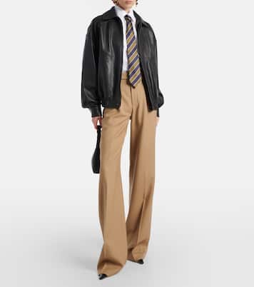 Bomber in pelle | Saint Laurent