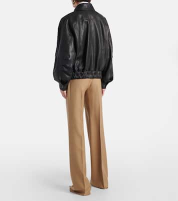 Bomber in pelle | Saint Laurent