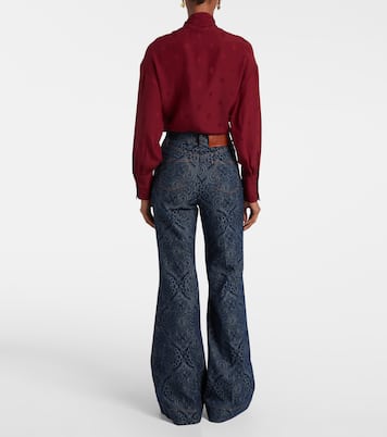 Pegaso high-rise flared jeans | Etro