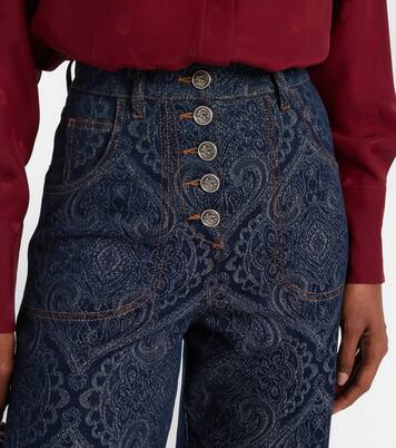Pegaso high-rise flared jeans | Etro
