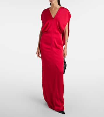 Robe aus Satin  | Stella McCartney