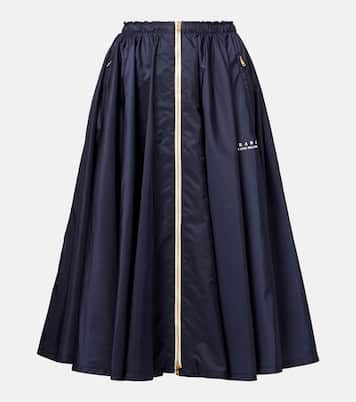 Falda midi de Re-Nylon | Prada