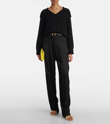 Mules en cuir métallisé | Gianvito Rossi