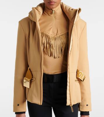 Prezioso faux fur-trimmed down ski jacket | Goldbergh