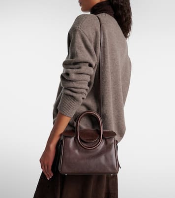 Maude Mini leather tote bag | Staud