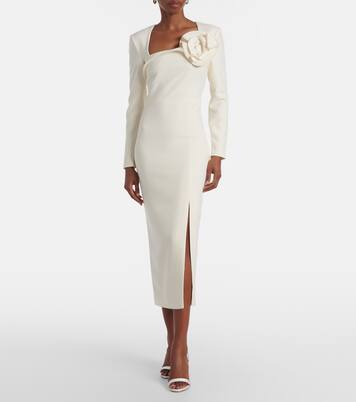 Midikleid aus Crêpe  | Roland Mouret