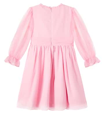 Floral-appliqué dress | Patachou