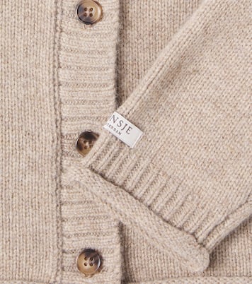 Baby - Cardigan Brittan in lana | Donsje