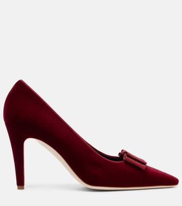 Reador 90 velvet pumps | Manolo Blahnik