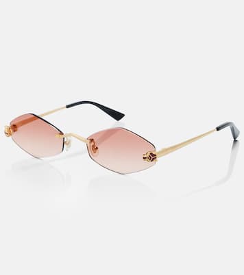 Lunettes de soleil Panthère de Cartier ovales  | Cartier Eyewear Collection