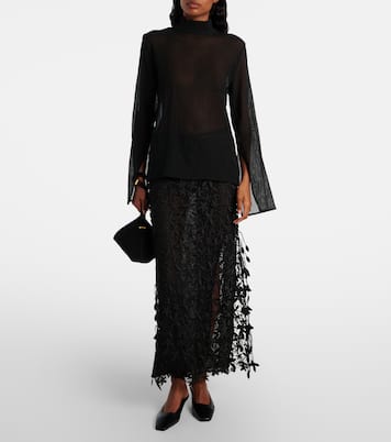 Low-rise maxi skirt | Toteme