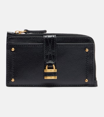 Paddington Small leather card holder | Chloé