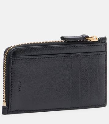 Paddington Small leather card holder | Chloé