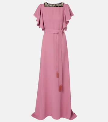 Cady Couture embellished belted gown | Valentino