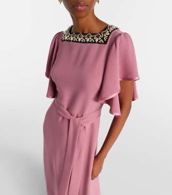 Cady Couture embellished belted gown | Valentino