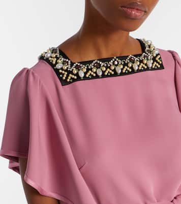 Cady Couture embellished belted gown | Valentino