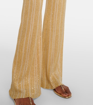 Gerade Hose Zig Zag aus Lamé | Missoni