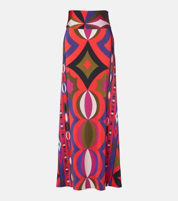 Maxirock aus Satin | Pucci