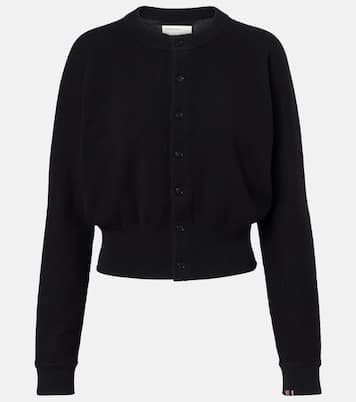 Blouson cashmere-blend cardigan | Extreme Cashmere