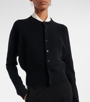 Blouson cashmere-blend cardigan | Extreme Cashmere