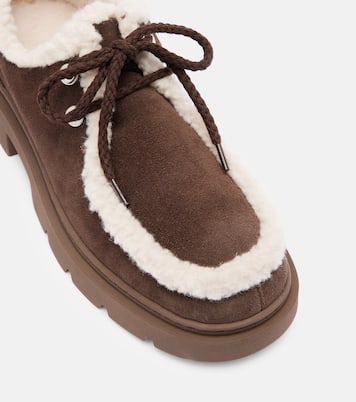 Loafers Mocabee aus Veloursleder | Inuikii