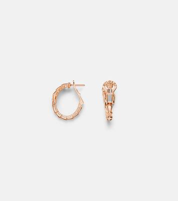 Orecchini a cerchio Serpenti Viper in oro rosa 18kt | Bvlgari