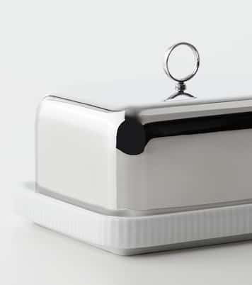 Barnadotte butter dish by Sigvard Bernadotte | Georg Jensen