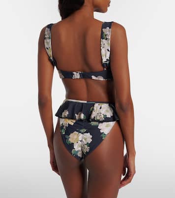 Victoria Liz floral bikini top | Montce