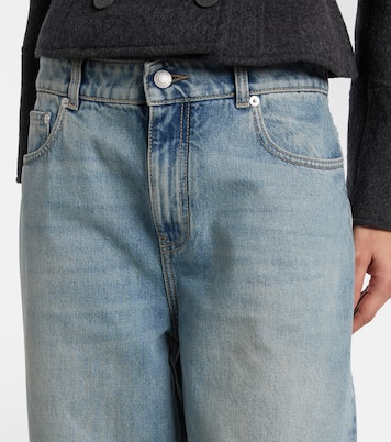 Mid-rise wide-leg jeans | McQueen