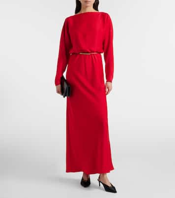 Draped satin gown | Max Mara