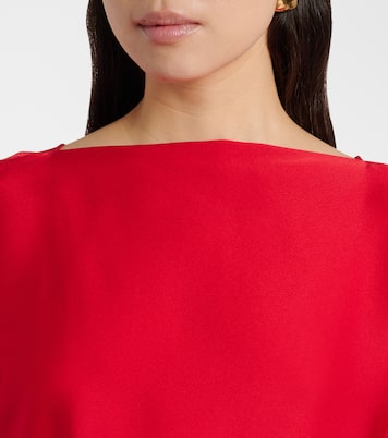 Draped satin gown | Max Mara