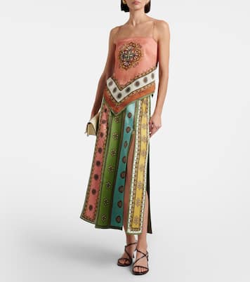 Top Contina aus Jacquard | Alémais