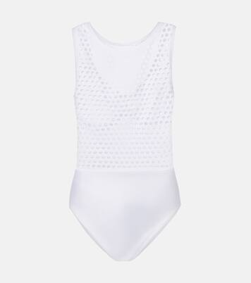 Aster open-knit swimsuit | Karla Colletto