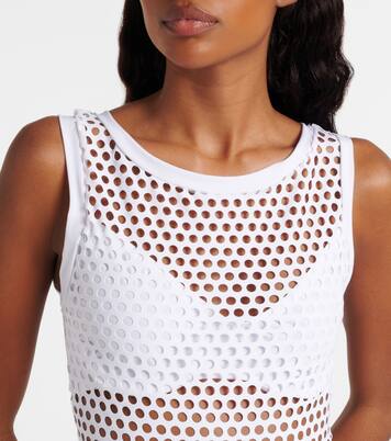 Aster open-knit swimsuit | Karla Colletto