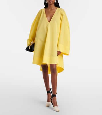 Paysan cotton-blend poplin minidress | Jacquemus