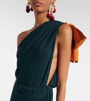 Silk chiffon gown | Saint Laurent