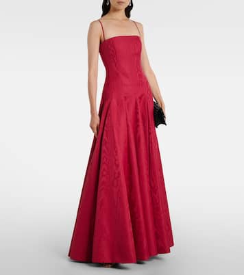 Bustier-Kleid Gracia aus Moiré | Emilia Wickstead