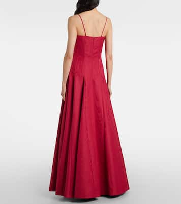 Bustier-Kleid Gracia aus Moiré | Emilia Wickstead