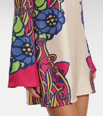 Minikleid Lemuria Placée aus Seidensatin | La DoubleJ