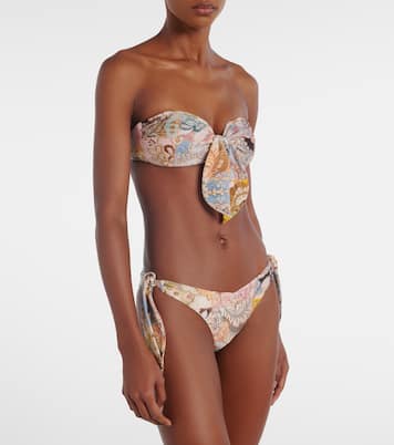 Bedrucktes Bikini-Oberteil Daylight | Zimmermann