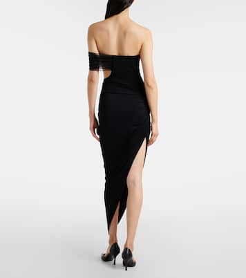 Robe de cocktail asymétrique | Nensi Dojaka