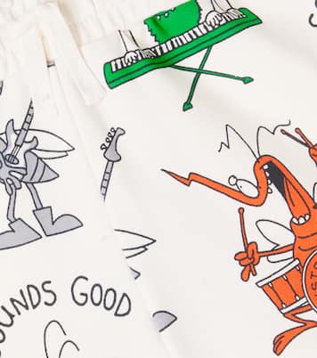 프린트 코튼 저지 쇼츠 | Stella McCartney Kids