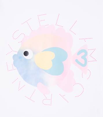 Printed cotton jersey T-shirt  | Stella McCartney Kids