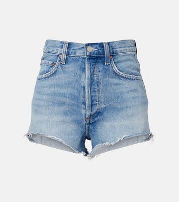 Ridley denim shorts | Agolde