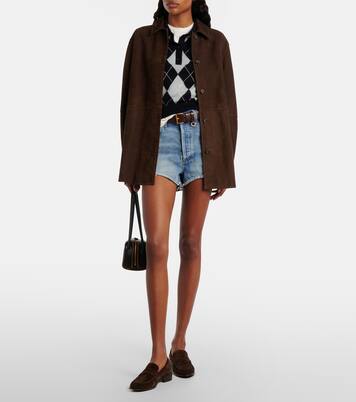 Ridley denim shorts | Agolde