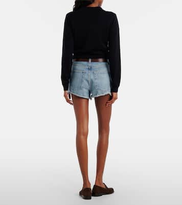 Ridley denim shorts | Agolde