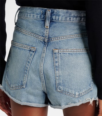 Ridley denim shorts | Agolde