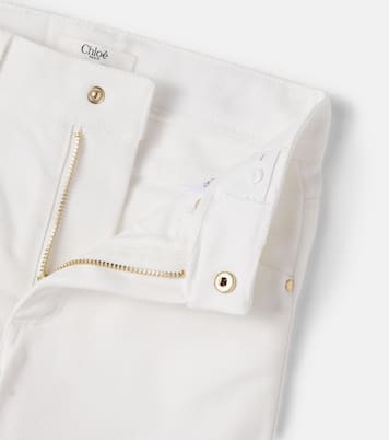 Broderie anglaise jeans | Chloé Kids
