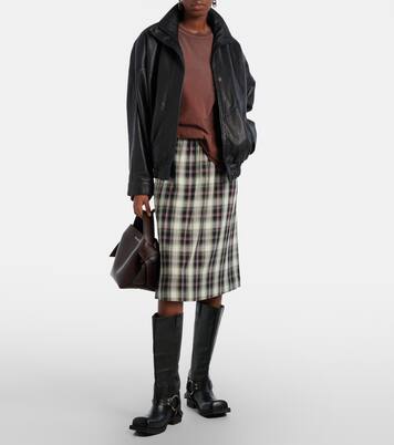 Logo cotton and hemp jersey T-shirt | Acne Studios