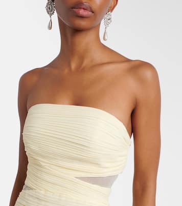 Maxikleid aus Georgette | Self-Portrait